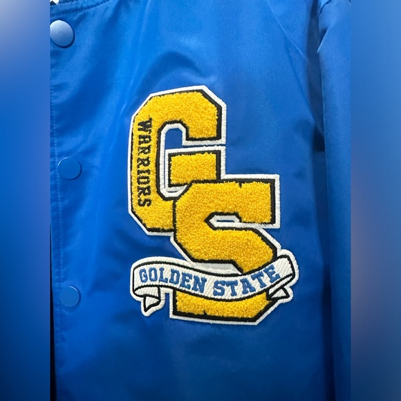 GOLDEN STATE WARRIORS NBA Varsity Jacket - Picture 3 of 6